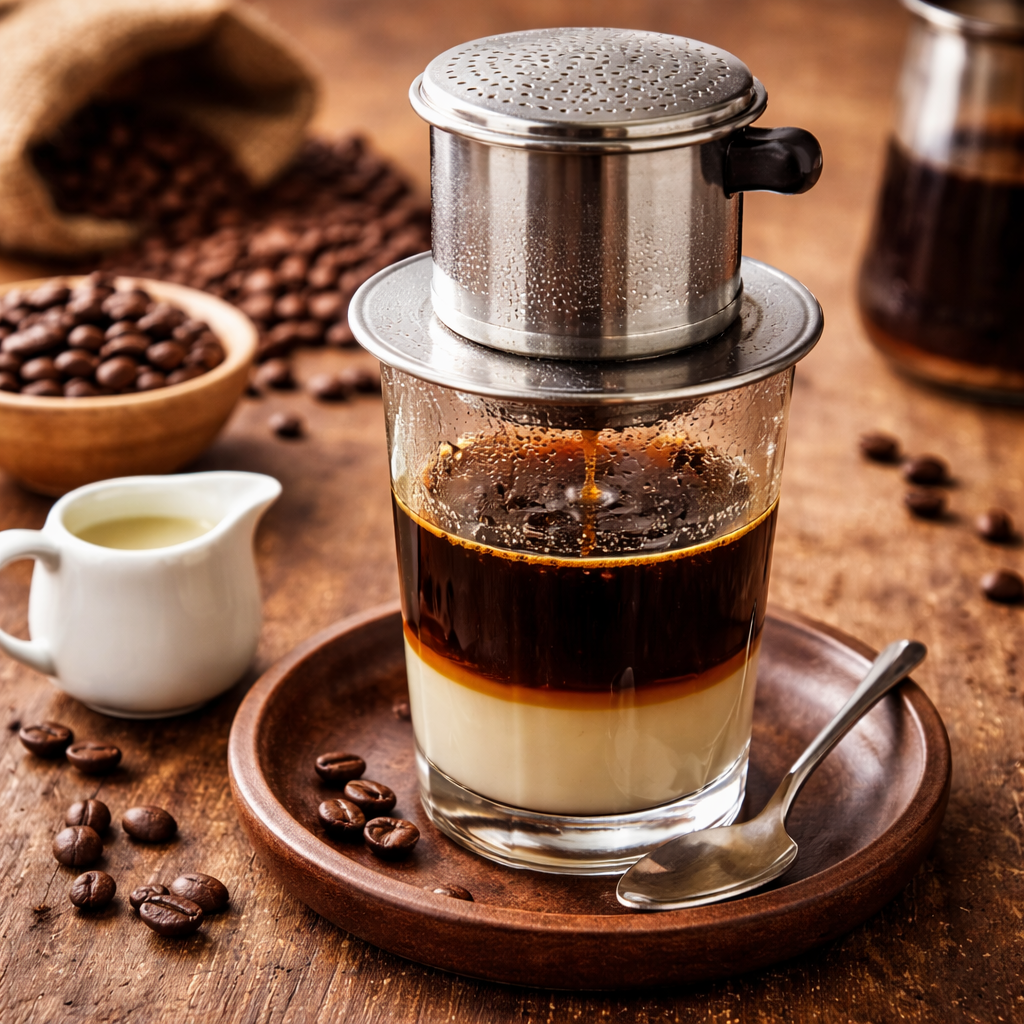 Vietnam Drip Hot dengan rasa bold